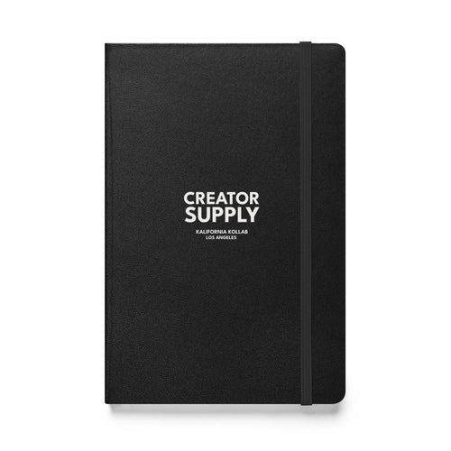 Creator Supply journal notebook by Kalifornia Kollab minimalist notebook for artists entrepreneurs and creators