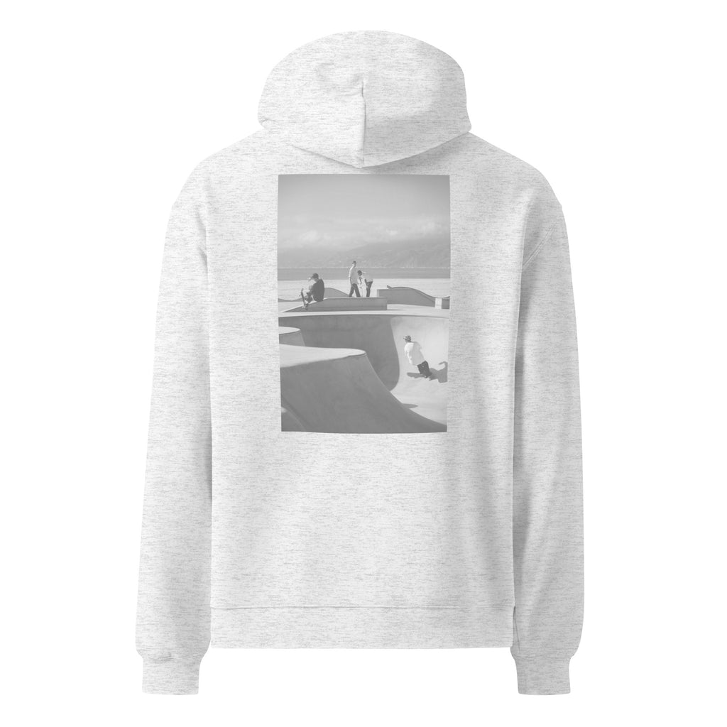 Venice Lines Oversized Unisex Hoodie | Kalifornia Kollab Streetwear