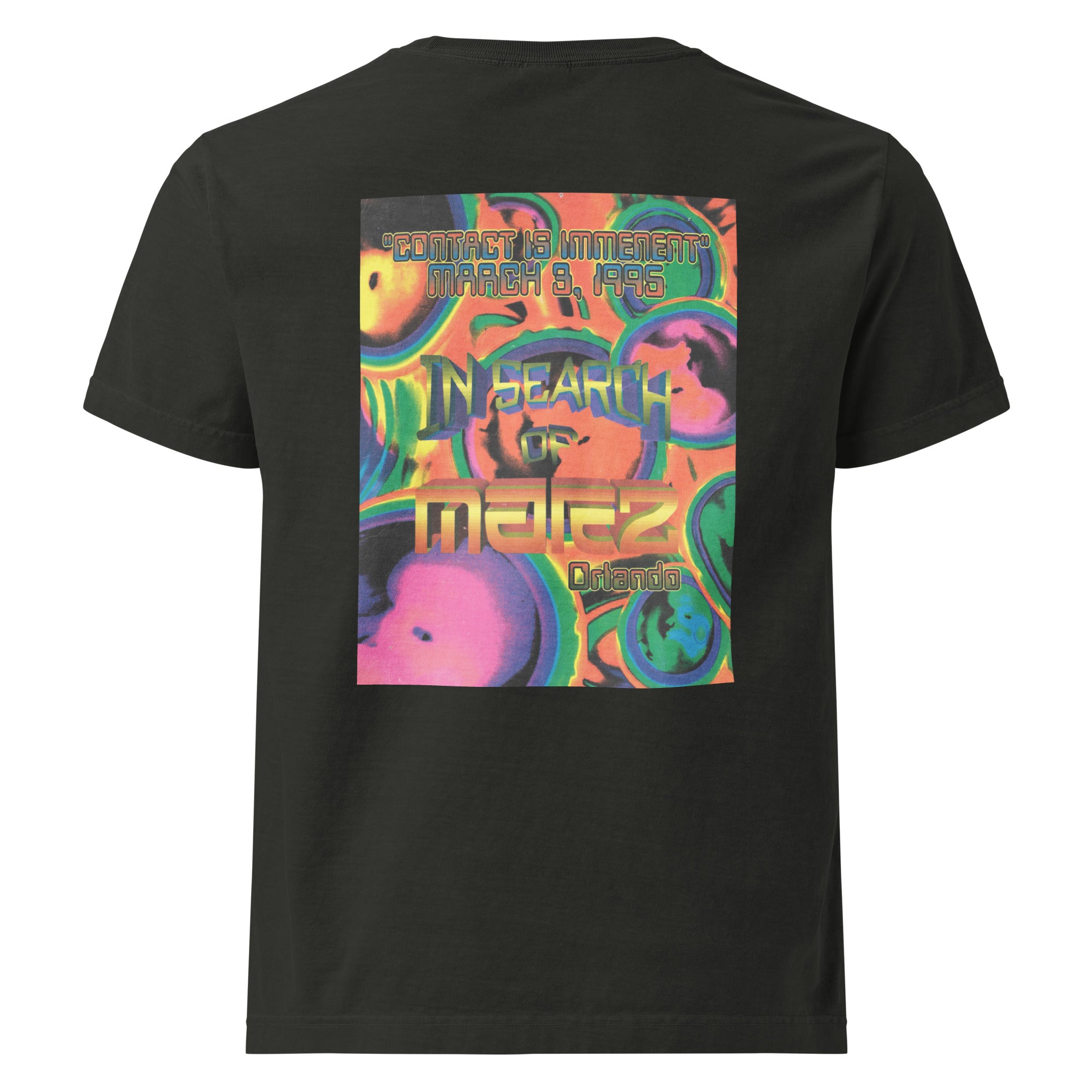 90's Vintage Rave Flyer T-Shirt- Marz